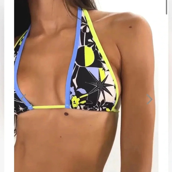 NWT OneOne Swimwear Bikini SET Sullivans Mikaela Helen NEW Print Black White - Picture 6 of 14